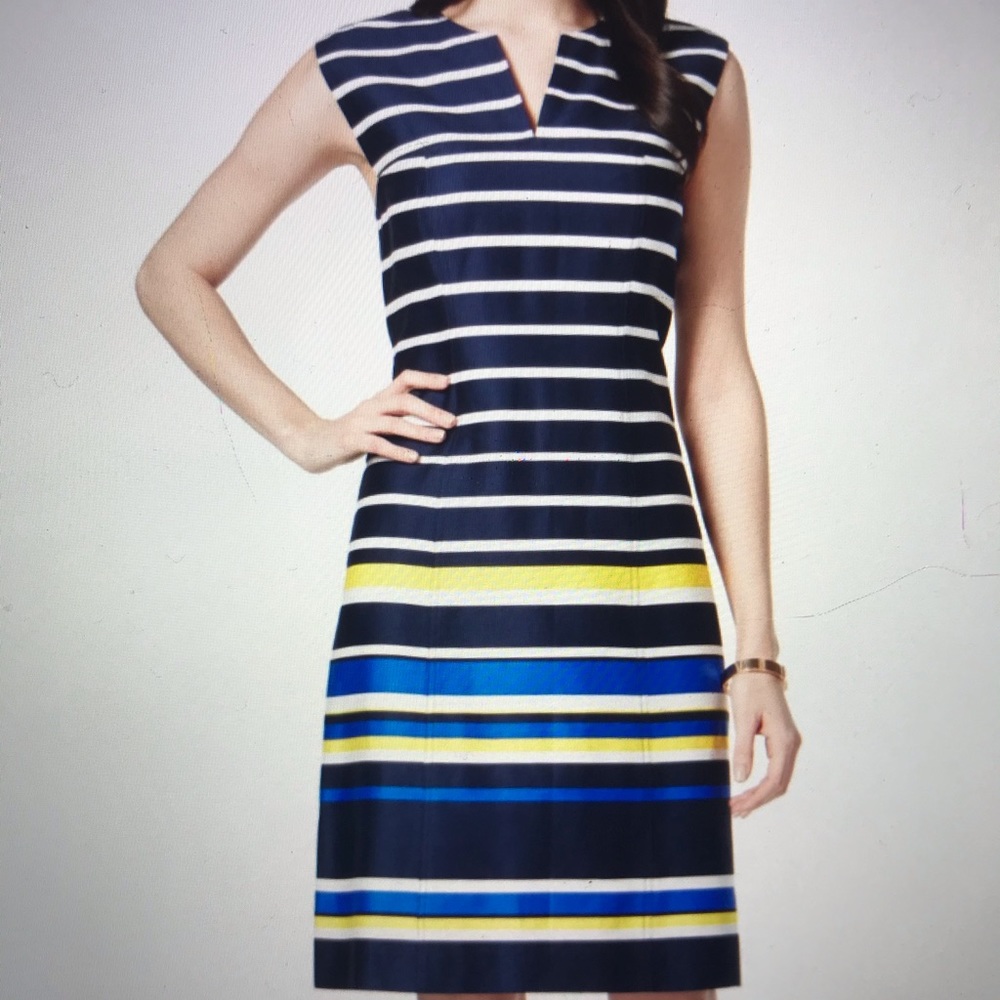 4 for $20//Tommy Hilfiger StrippedSleevelessDress